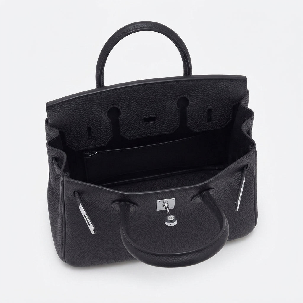 Hermes Birkin Handbag – Black - View 3