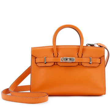 Hermes Birkin-Style Handbag 20 cm – Orange - View 1