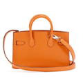 Hermes Birkin-Style Handbag 20 cm – Orange - View 4