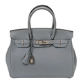 Hermes Birkin-Style Handbag 20 cm – Grey - View 1