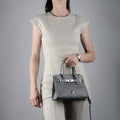 Hermes Birkin-Style Handbag 20 cm – Grey - View 4