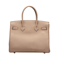 Hermes Birkin-Style Mini Handbag – Nude - View 2