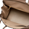 Hermes Birkin-Style Mini Handbag – Nude - View 4