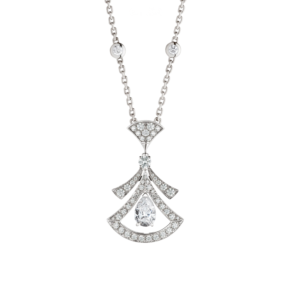 Bvlgari Jewelry | 18K White Gold Divas Dream Diamond Necklace