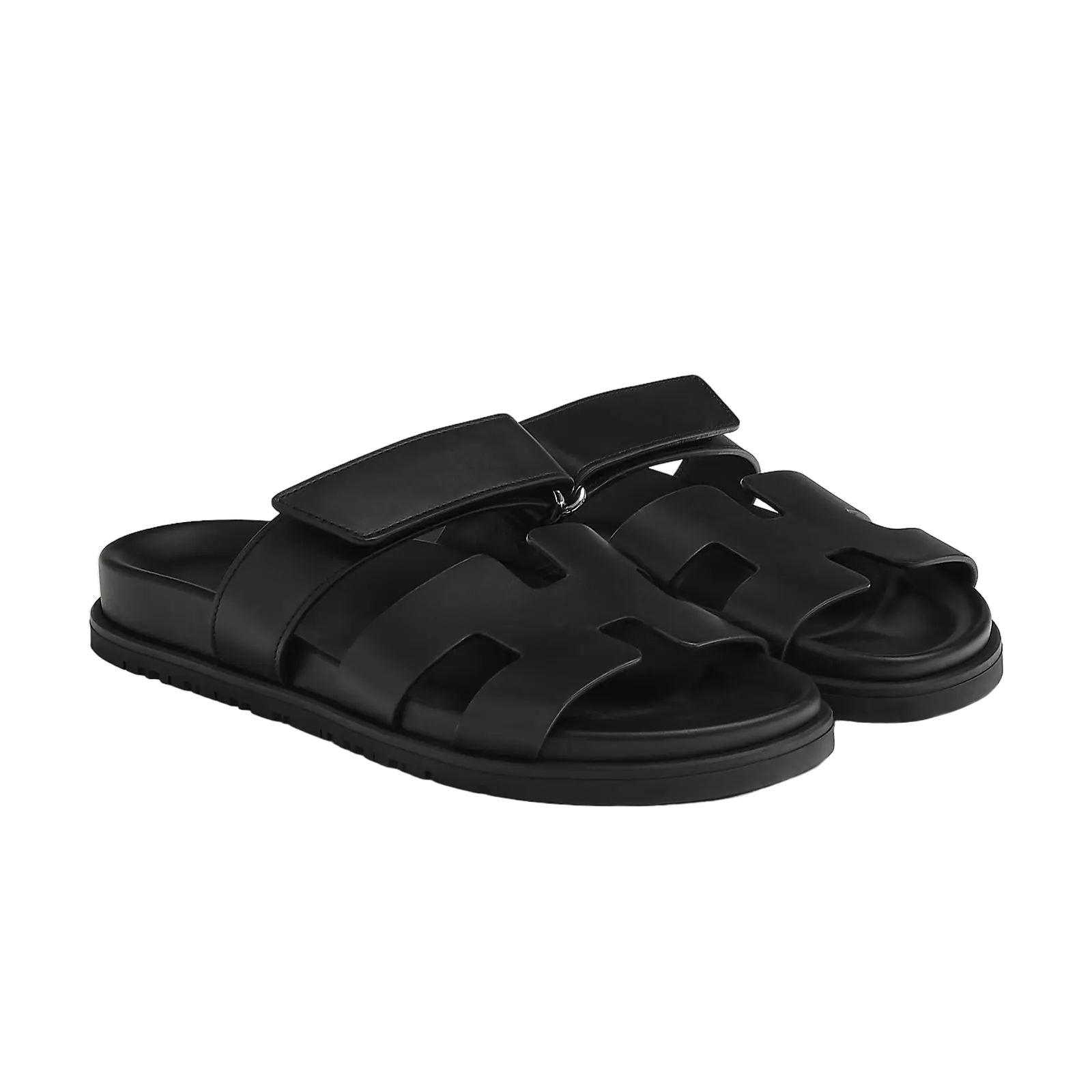 Hermès Chypre Sandals – Noir - View 1