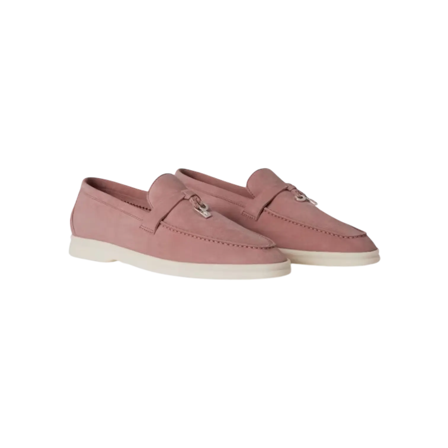 Loro Piana Summer Charms Loafers – Flowering Cherry - View 1