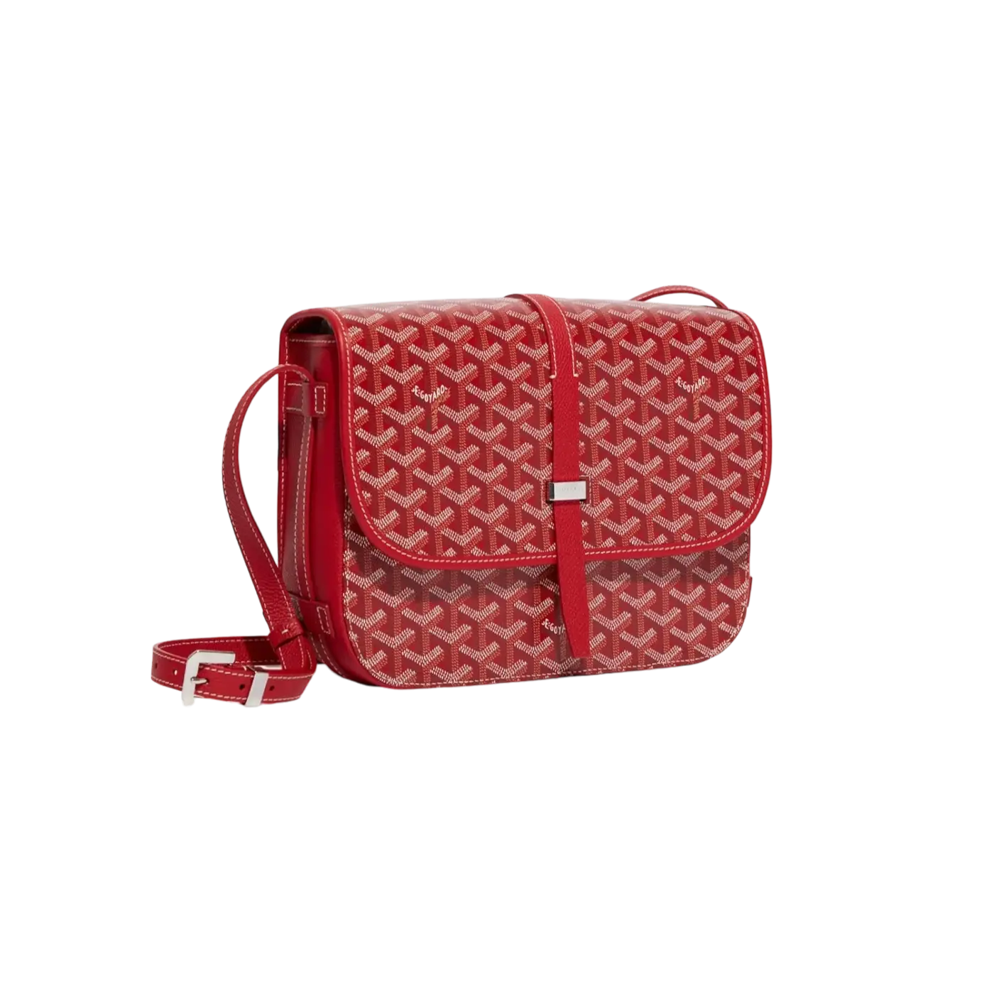 Goyard Belvedere Crossbody Bag – Red - View 1