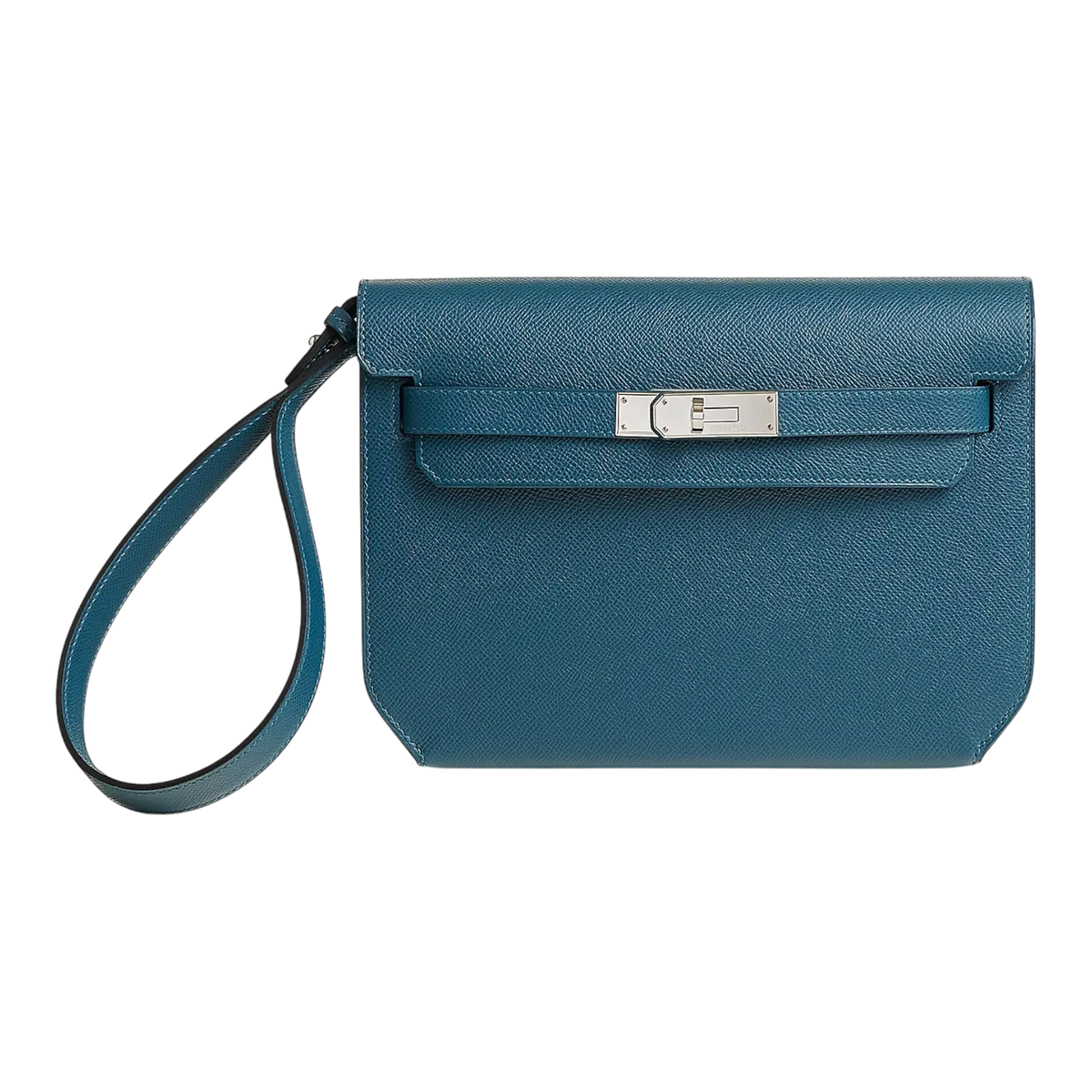 Hermès Depeche 25 Pouch – Bleu Thalassa - View 1