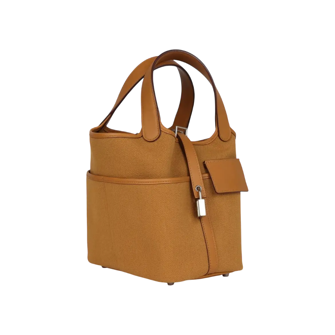 Hermès Picotin Cargo 18 Sesame Swift / Toile Canvas Palladium Hardware - View 2