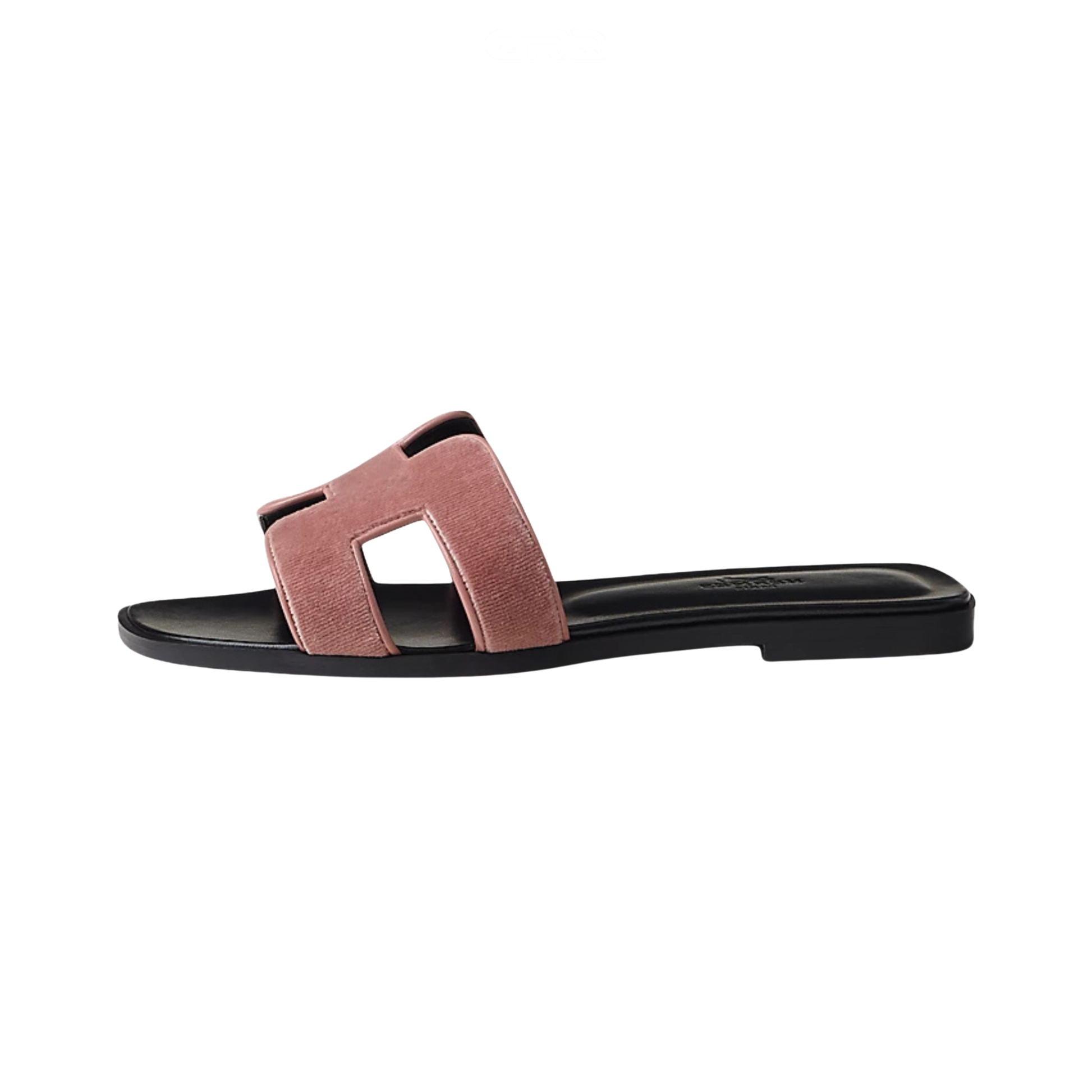 Oran Leather Slides – Nude Beige – Amara UAE