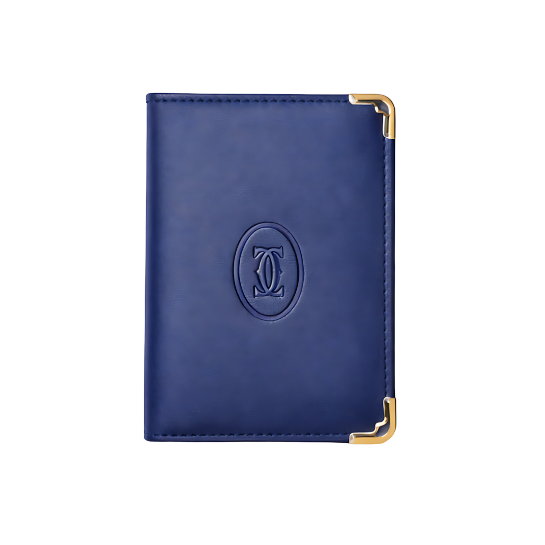 Cartier Wallet | navy blue leather - View 2