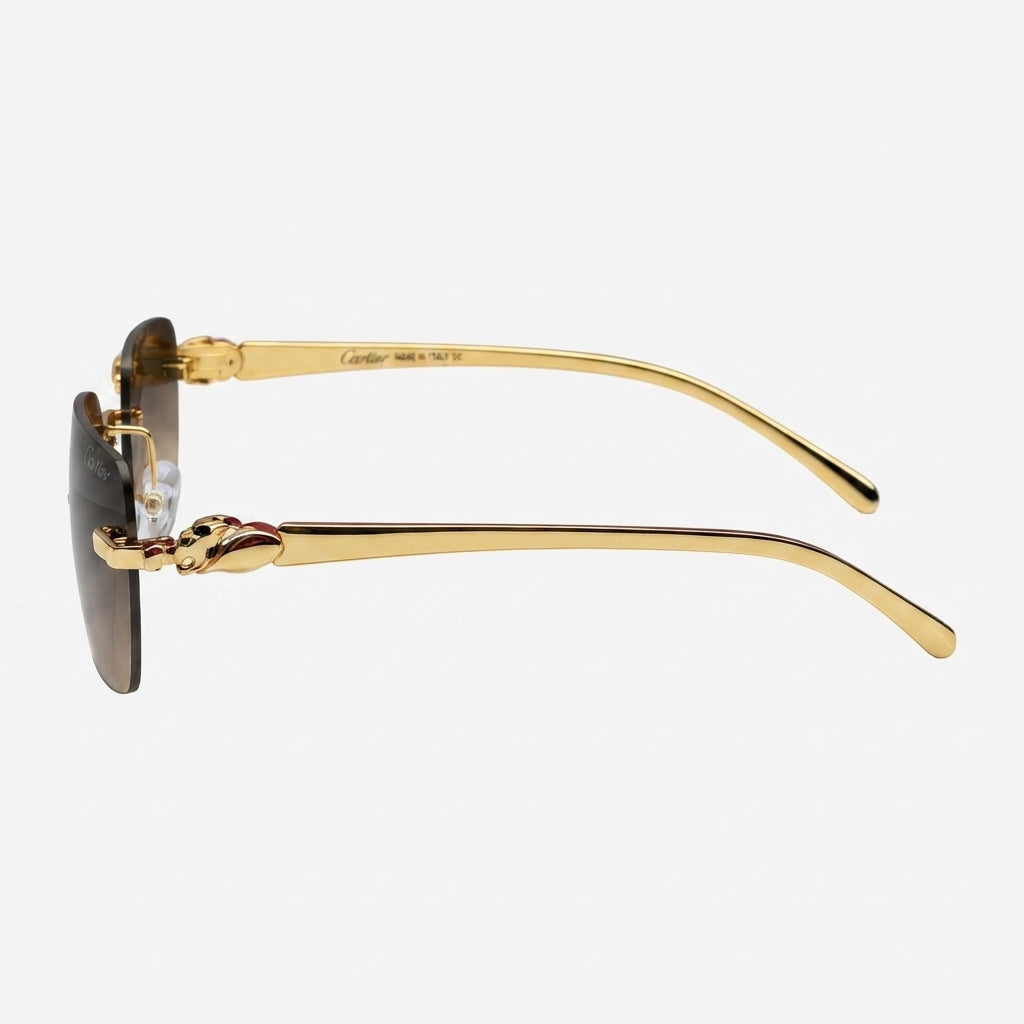 Cartier Sunglasses Panthère Gradient Brown - View 2