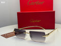 Cartier Sunglasses Rimless Glasses Black-Shade - View 2