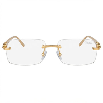 Cartier Gold-Tone Optical Frames - View 1