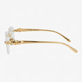 Cartier Gold-Tone Optical Frames - View 2