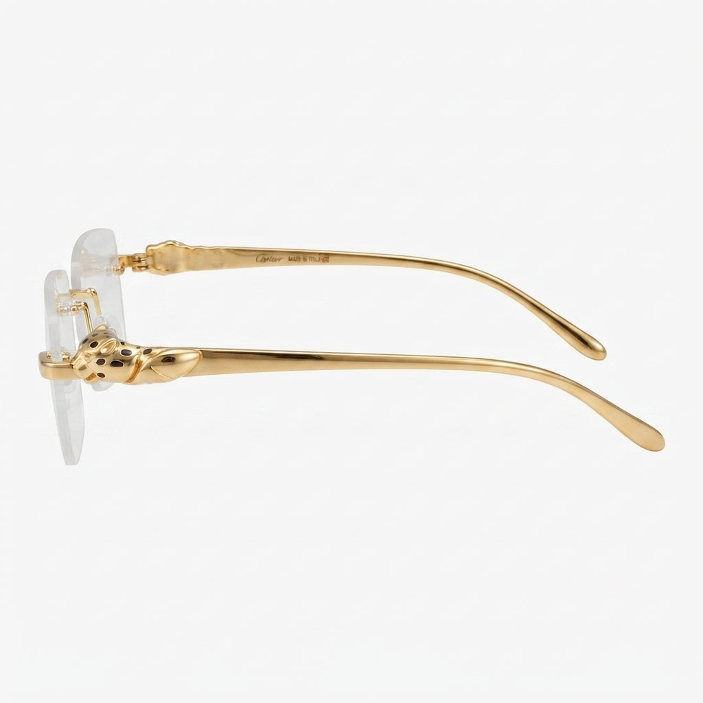 Cartier Gold-Tone Optical Frames - View 2