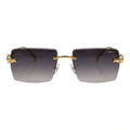 Cartier Sunglasses Rimless Gradient – Dark Grey - View 1