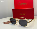 Cartier Sunglasses Gold-Tone – Black Lenses - View 3