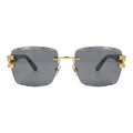 Cartier Sunglasses Gold-Tone – Dark Grey - View 1