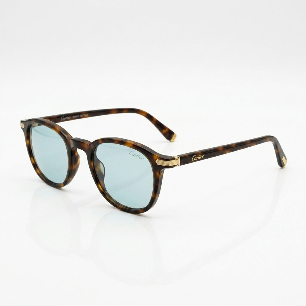 Cartier Sunglasses Tortoiseshell Acetate – Light Tinted - View 2