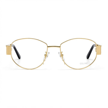 Celine Gold-Tone Optical Frames - View 1