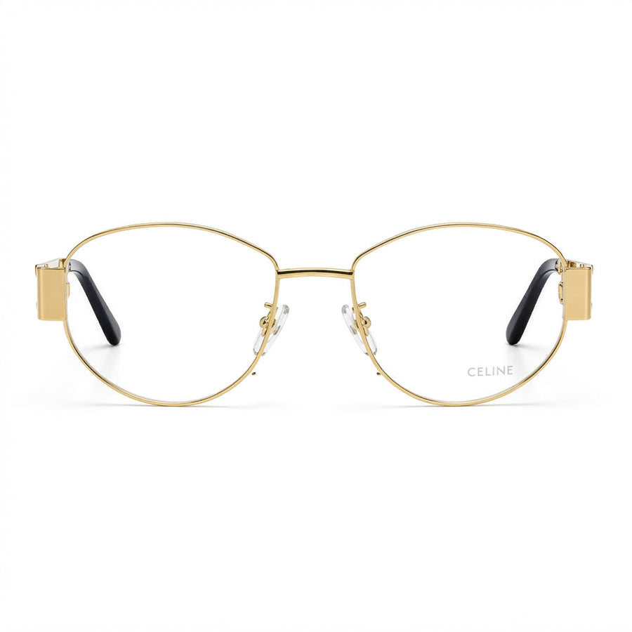 Celine Gold-Tone Optical Frames - View 1