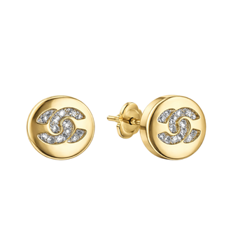Chanel Jewelry | Earinings White Gold Diamonds