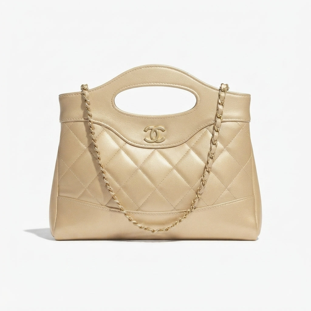 Chanel 31 Nano Mini Clutch – Light Beige - View 3