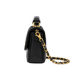 Chanel Black Shiny Calfskin Bag - image 3