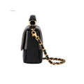 Chanel Grey Black Shiny Calfskin Bag - image 3