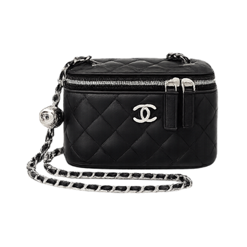 Chanel Pearl Crush Vanity Case Black Bag – product view