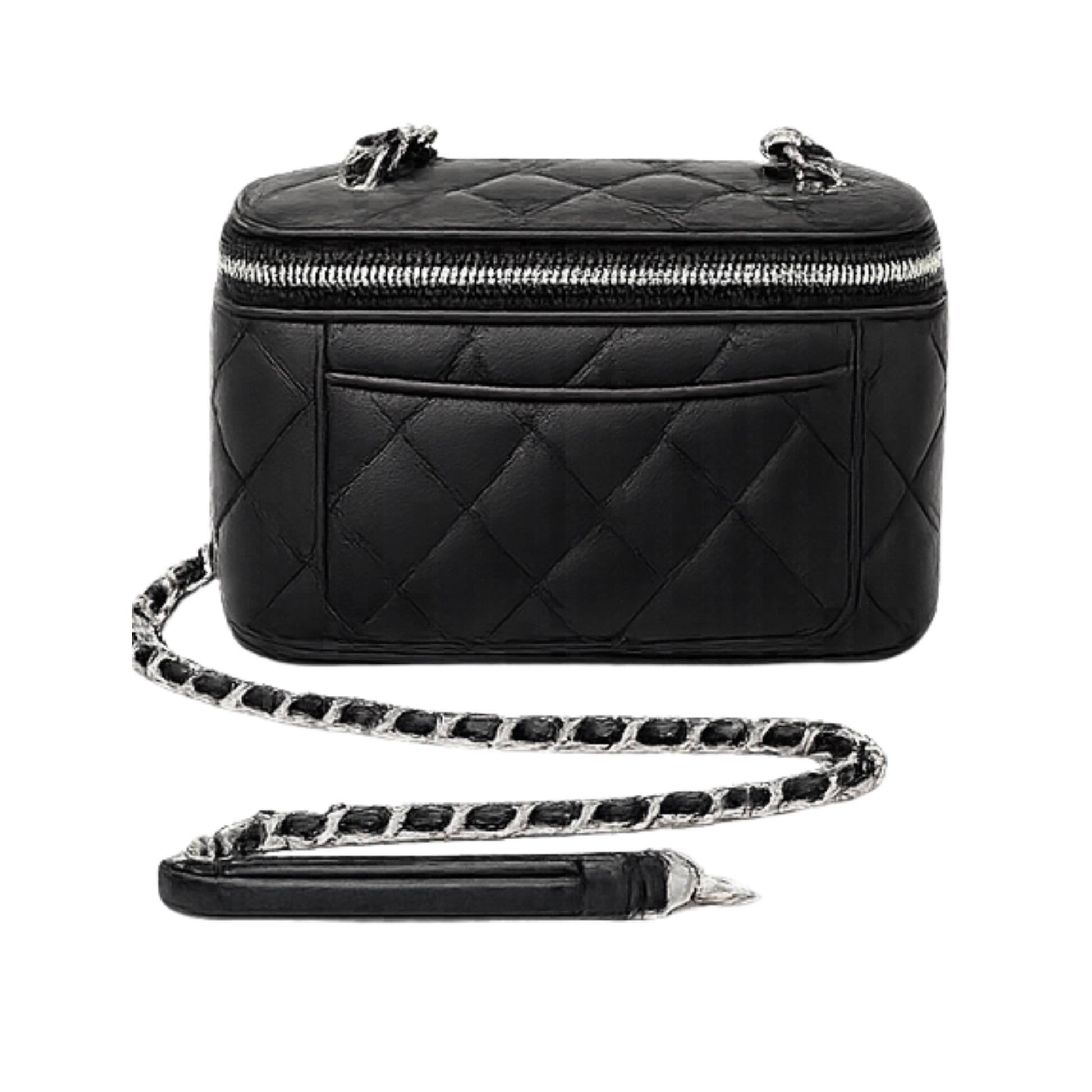 Chanel Pearl Crush Vanity Case Black Bag – product view