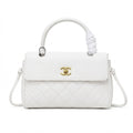 Chanel CC Turn-Lock Bag – White - View 1