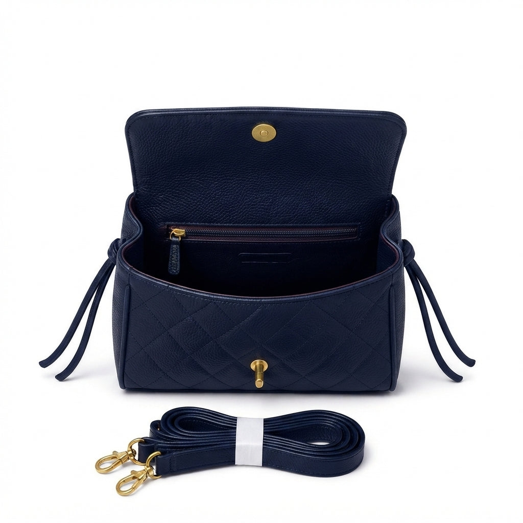 Chanel CC Turn-Lock Handbag – Black - View 5