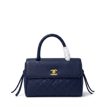 Chanel CC Turn-Lock Handbag – Black - View 1