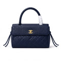 Chanel CC Turn-Lock Handbag – Black - View 2