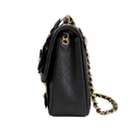 Chanel Camellia Flap Bag – Black Floral - View 2