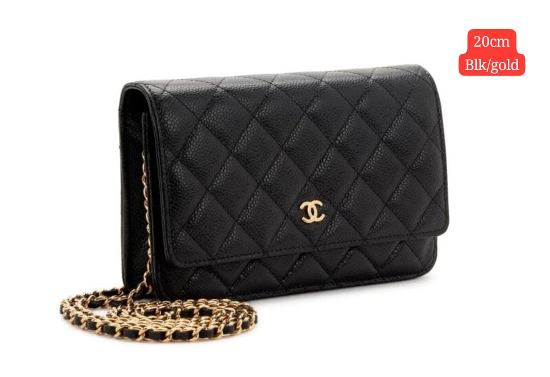 Chanel Classic Wallet on Chain – Black - View 5