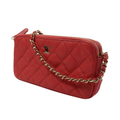 Chanel Double Zip Clutch – Red - View 2
