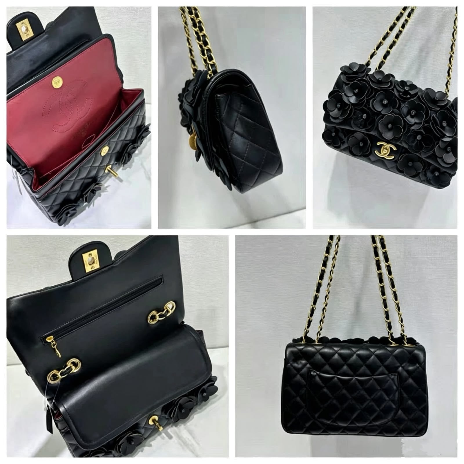 Chanel Flap Bag – Black - View 5