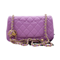 Chanel Mini Classic Flap Bag – Purple - View 2