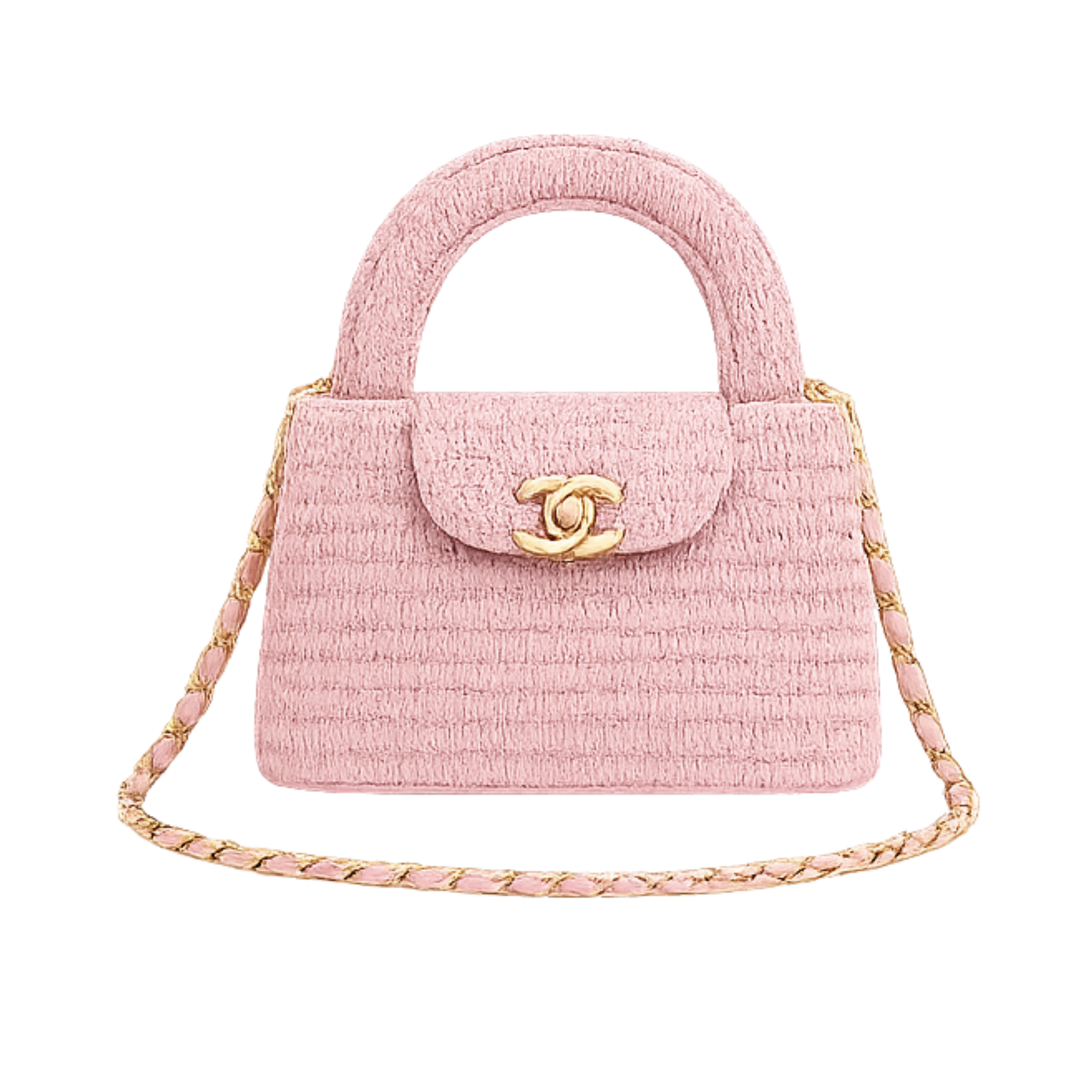 Chanel Nano Kelly Flap Bag Light Pink – product view