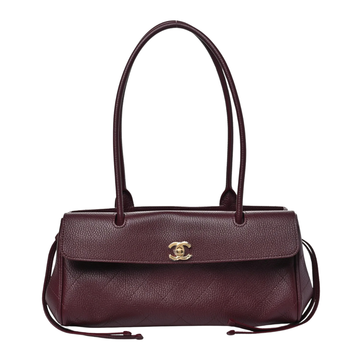 Chanel Stitched Urban Small Shopping Bag – Brown - View 1