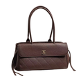 Chanel Stitched Urban Small Shopping Bag – Brown - View 2