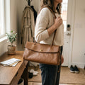 Chanel Stitched Urban Small Shopping Bag – Camel - View 5