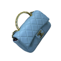 Chanel Mini Flap Bag – Light Blue - View 2