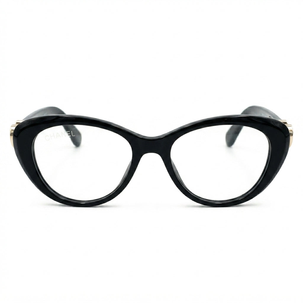 Chanel Cat-Eye Optical Frames – Black - View 1