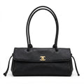 Chanel Small Shopping Bag – Black - View 3