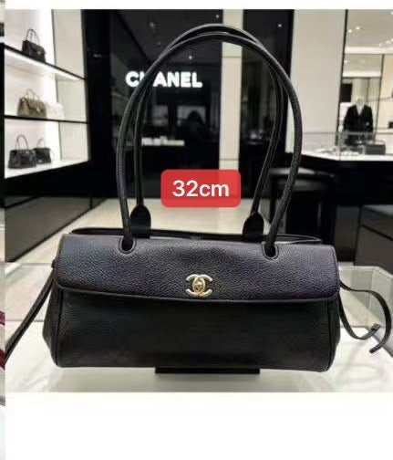 Chanel Small Shopping Bag – Black - View 4