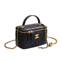 Chanel Small Top-Handle Vanity Case – Black - View 1